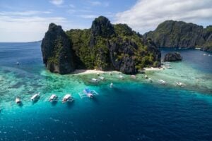 Tours of Palawan's beautiful islands run daily. Image by Mindaugas Dulinskas from Getty Images via Canva