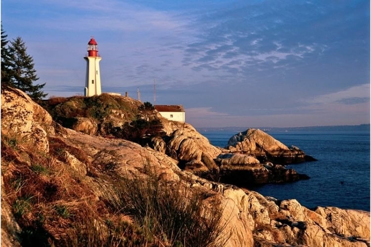 Point Atkinson Lighthouse in Lighthouse Park. Photo courtesy of BC Tourism