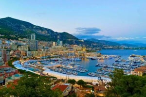 Stunning view at Port of Fontvieille. Photo by Huyen Tran