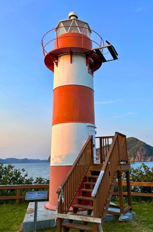 Sunset at the lighthouse in Harbour Breton. Photo by Tim Johnson