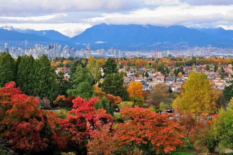 Vancouver in the fall. Photo by jamesvancouver via iStock