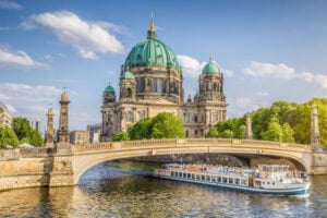 A walk along Berlin's Spree, en route to Museuminsel. Photo by Adobe Stock