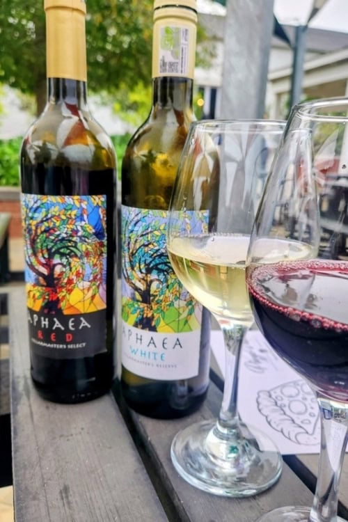 Wine tasting at Val du Charron in Wellington, South Africa. Photo by Janine Avery