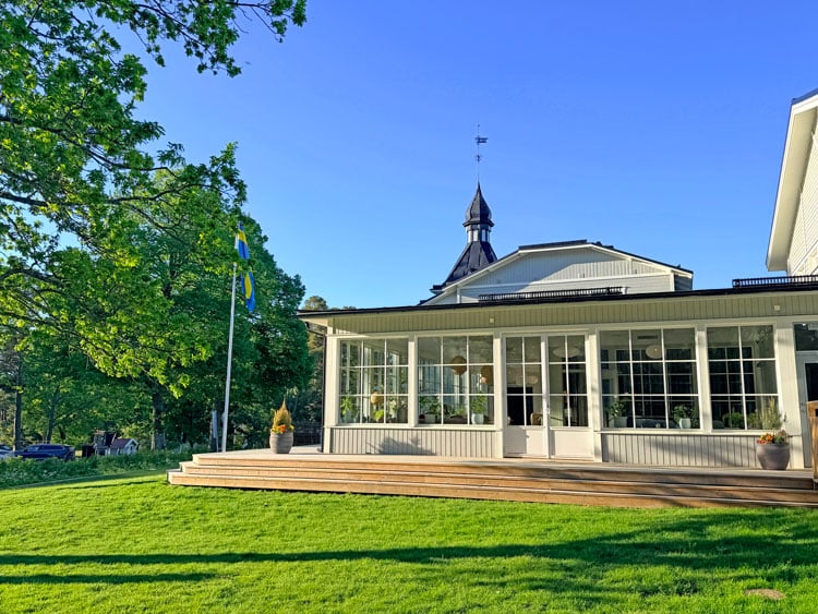 Arkosunds Hotel in Sweden. Photo by Janna Graber