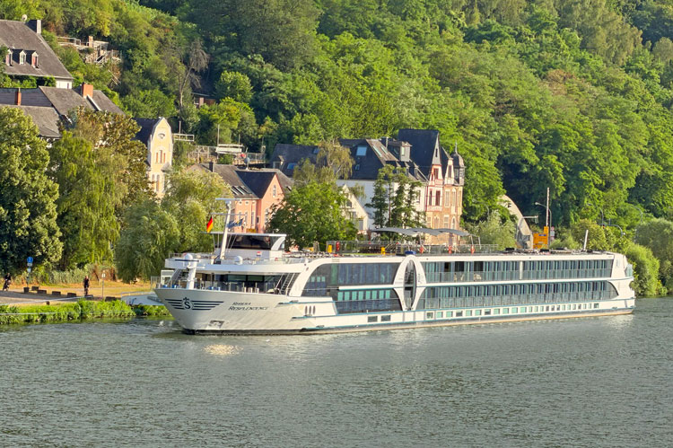 The Riviera Resplendence on the Moselle River in Germany.