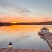 Sunset in Gryt, Sweden. Photo by Janna Graber