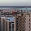The view of Auckland from our apartment. Photo by Barry Barford Pinterest
