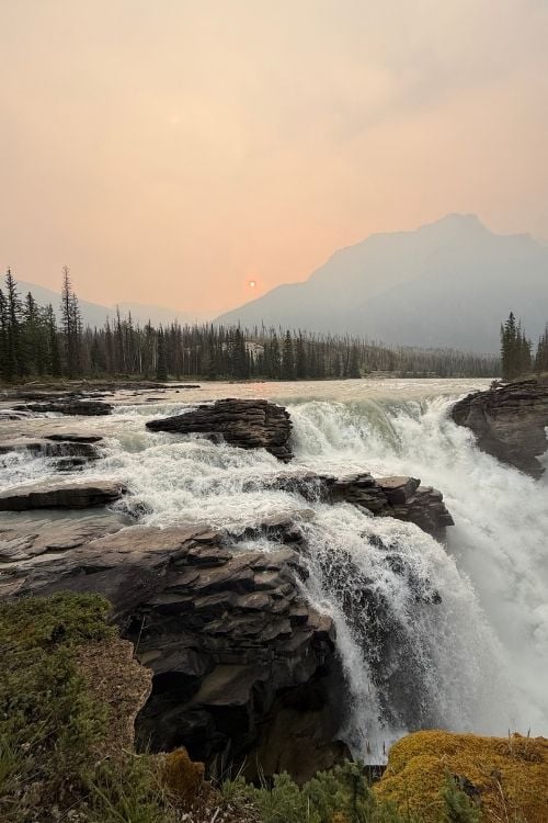 Canadian Rockies Athabasca Falls