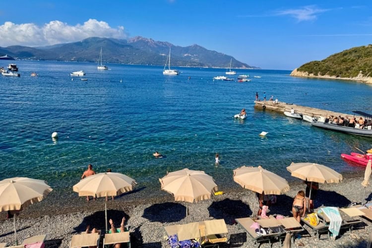Enfola Beach in Elba. Photo by Diana Ballon