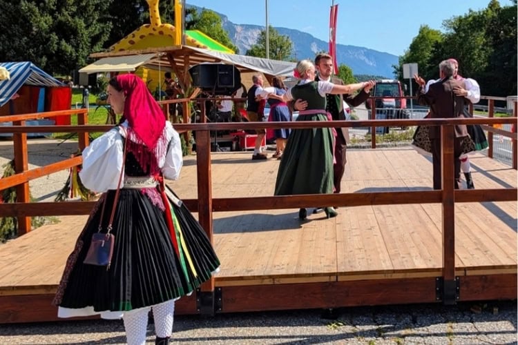 Germanic street celebration in Austria. Photo by Craig Stoltz