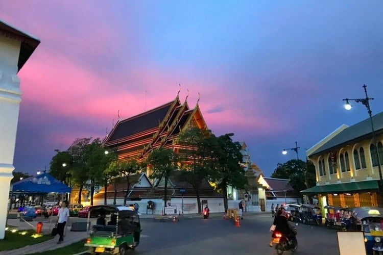 The Grand Palace in Bangkok, Thailand. Photo by Tyson Peveto