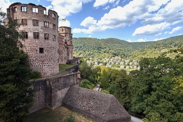 Heidelberg Castle ruin. Photo by Debbie Stone