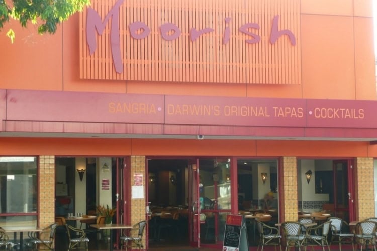 Moorish restaurant in Darwin. Photo by Judy Barford