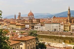 Panoramic view from Piazzale Michelangelo, Florence, Italy. Photo by Wolfgang Weiser, Pexels