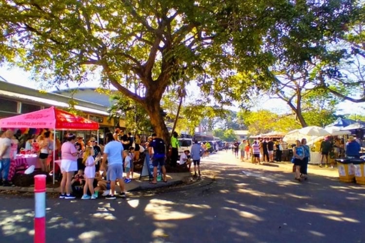 The Parap Village Market in Darwin. Photo by Judy Barford
