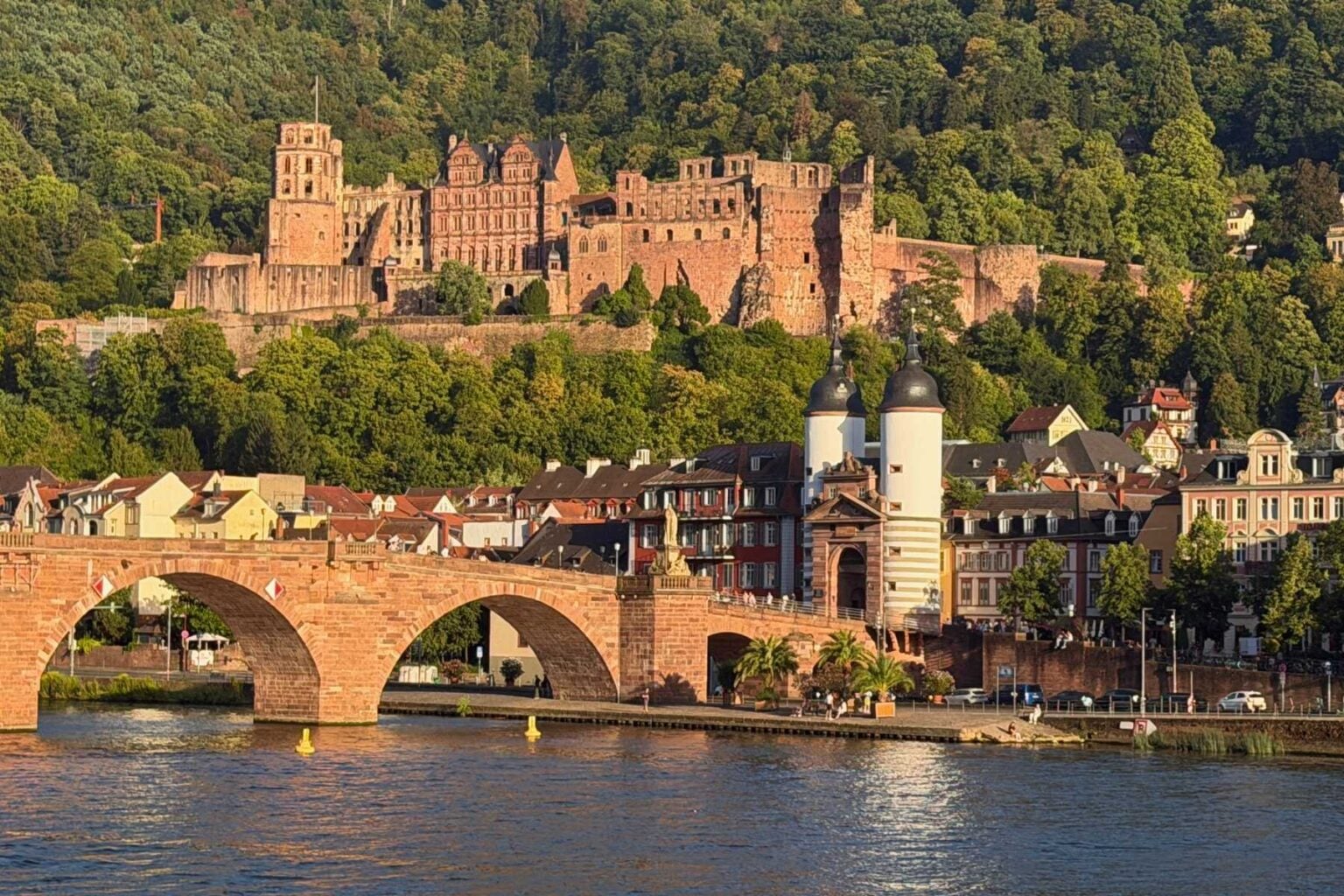 Picturesque scene of Heidelberg. Photo by Debbie Stone