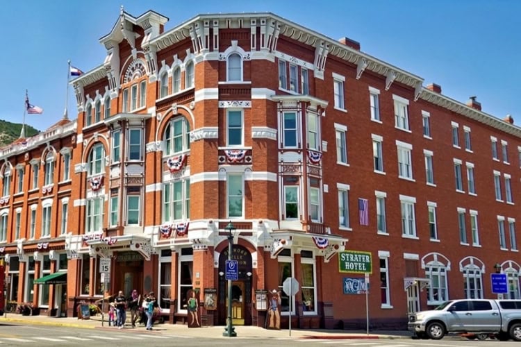 Restored 1800s hotels contributing to Durango's charming western look. Photo by Tab Hauser