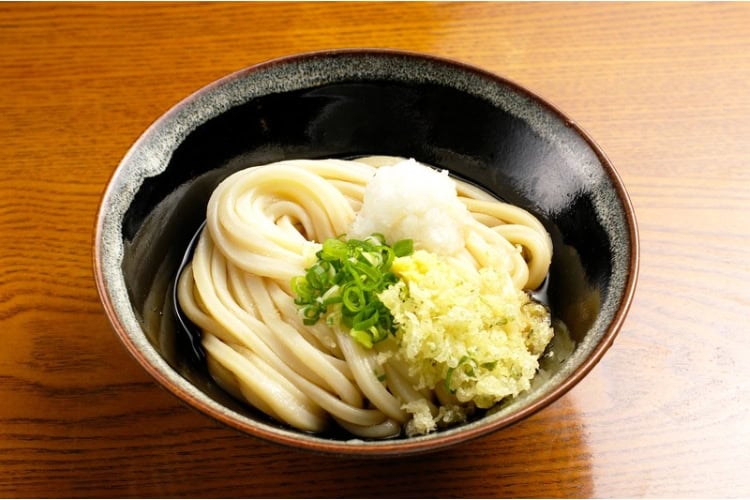 Sanuki udon, known for its smooth, chewy noodles. Photo courtesy of Kagawa Prefecture Tourism Association