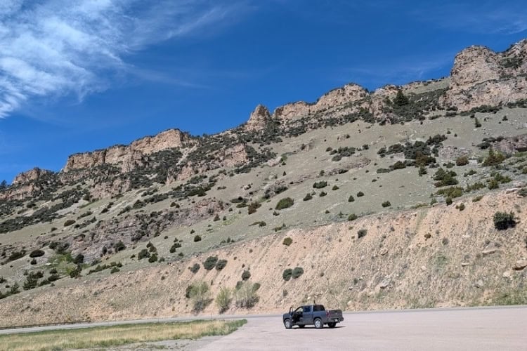 In the hills near Buffalo, Wyoming. Photo by Frank Hosek