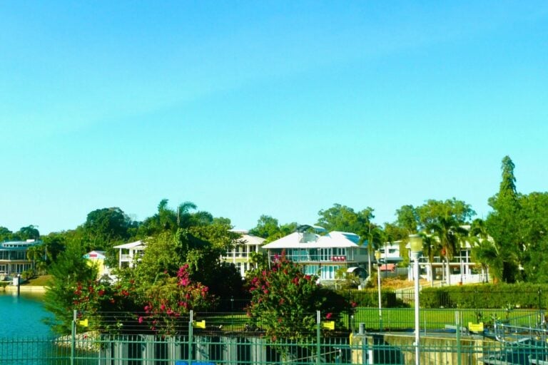 The upmarket residential area of Cullen Bay. Photo by Judy Barford