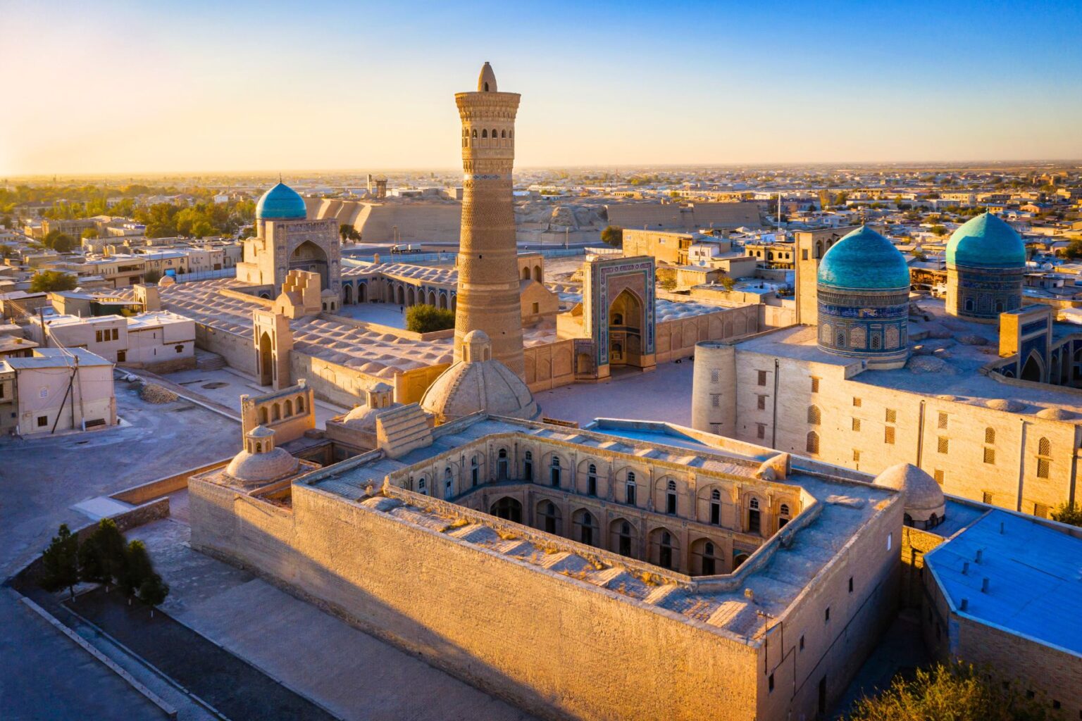 Sunset over Bukhara. Image by Mlenny from Getty Images Signature via Canva