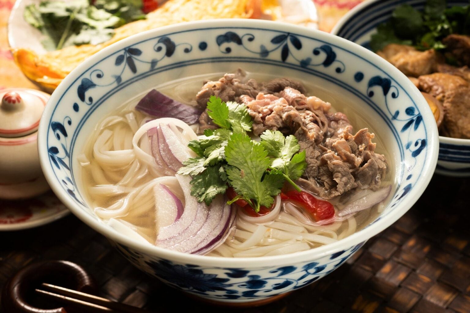 Many Vietnamese dishes contain delicious, fresh noodles. Image by Aflo Images from Aflo via Canva