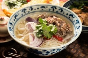 Many Vietnamese dishes contain delicious, fresh noodles. Image by Aflo Images from Aflo via Canva