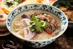 Many Vietnamese dishes contain delicious, fresh noodles. Image by Aflo Images from Aflo via Canva