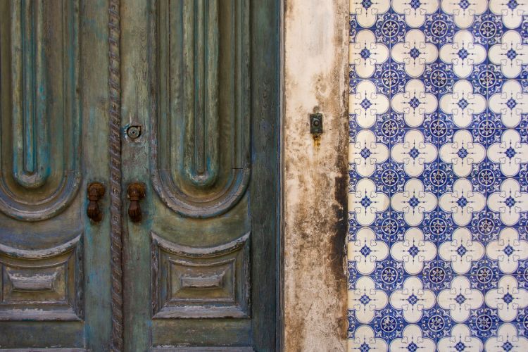 We learned about Portuguese azulejo, a form of painted, tin-glazed ceramic tilework that is a defining feature of Portuguese art and architecture. Photo by by FrankvandenBergh from Getty Images Signature
