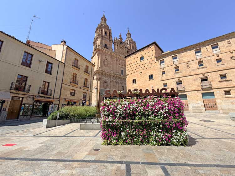 A perfect day in salamanca, Spain.
