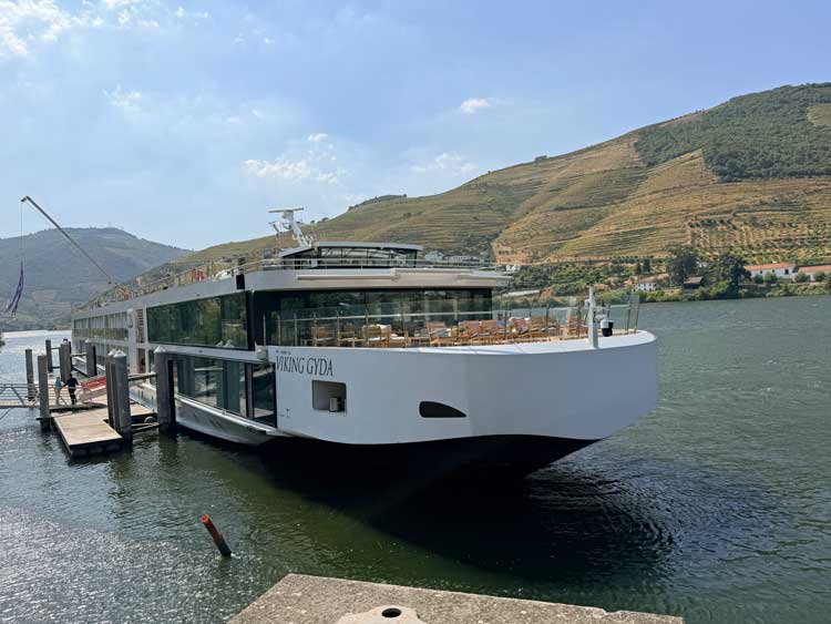 The Viking Gyda on the Douro River in Portugal. Photo by Janna Graber