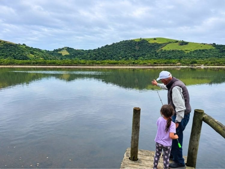 Fishing on South Africa's Wild Coast. Photo by Janine Avery
