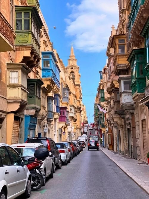 Old town Valletta. Photo by Brent Cassie