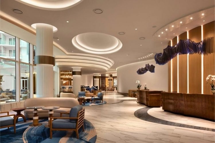 Extravagant Pier Sixty-Six Lobby. Photo credit: Pier Sixty-Six