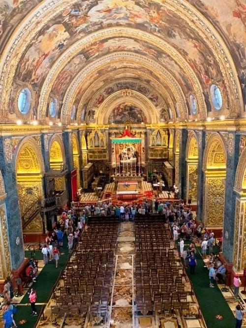 St John's Cathedral is a Baroque gem. Photo by Brent Cassie