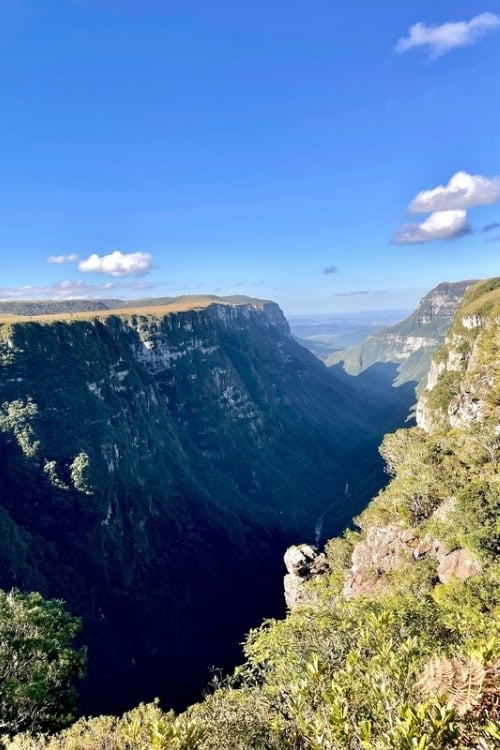 A viewpoint inside Parque National da Serra Geral. Photo by Ellen Carter