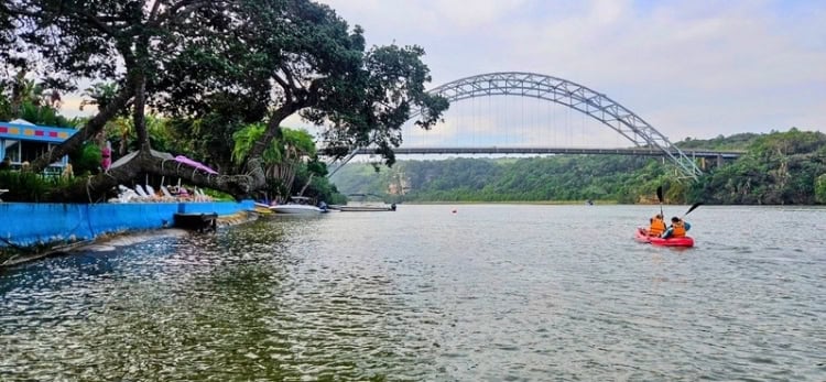 The Riverside area at the Wild Coast Sun in KwaZulu-Natal, South Africa offers plenty of activities to enjoy. Photo by Janine Avery